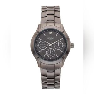 Geneva Men's Diamond Accent Chronograph Watch, New in Box!!